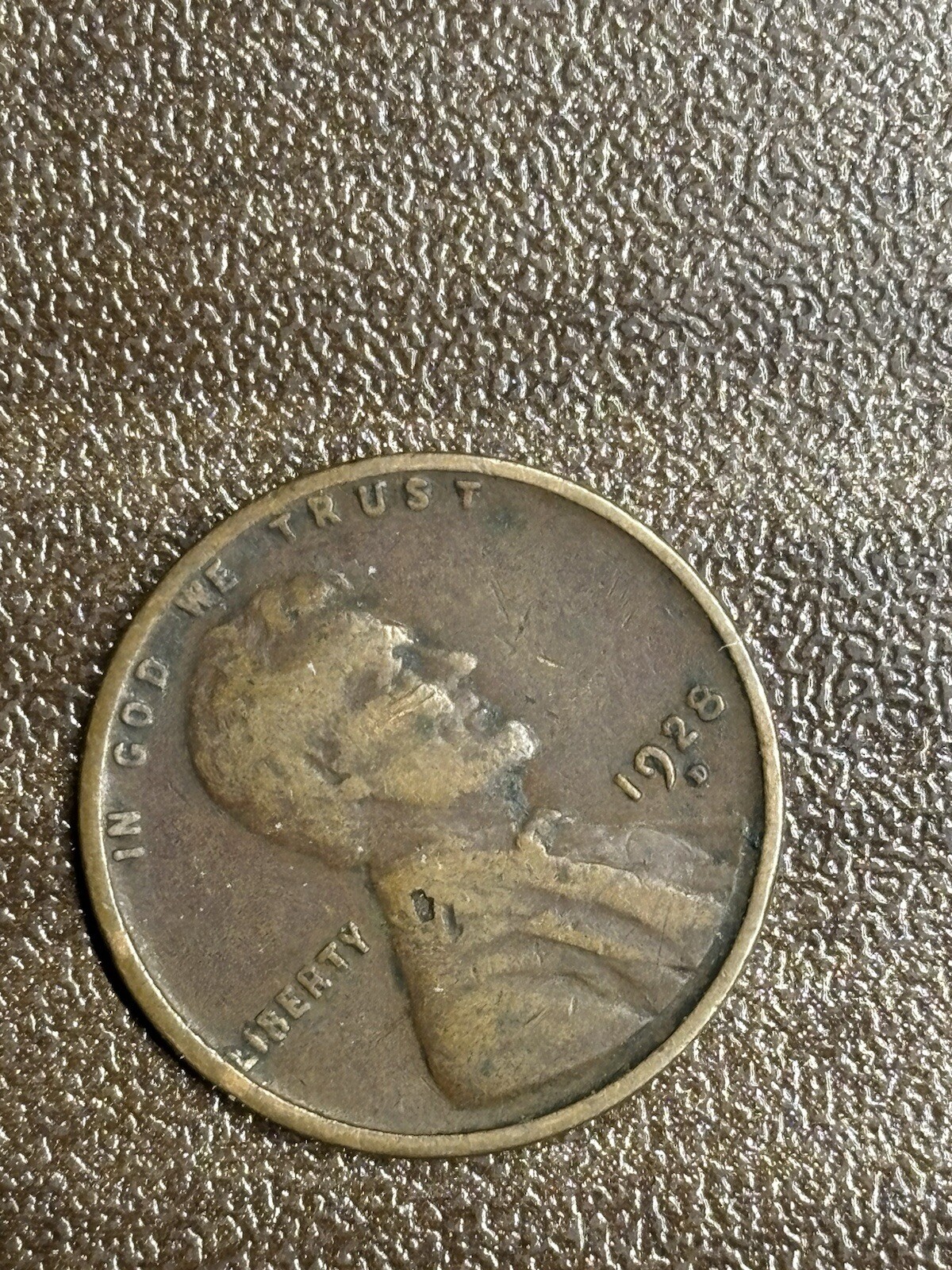 1928 D Repunched Mint Mark, Doubled Lincoln Wheat Cent