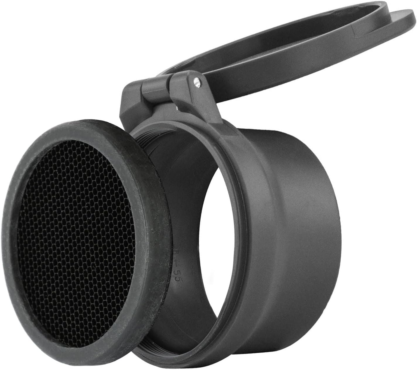 Flip up Scope Lens Cover with Honeycomb anti Reflection Device