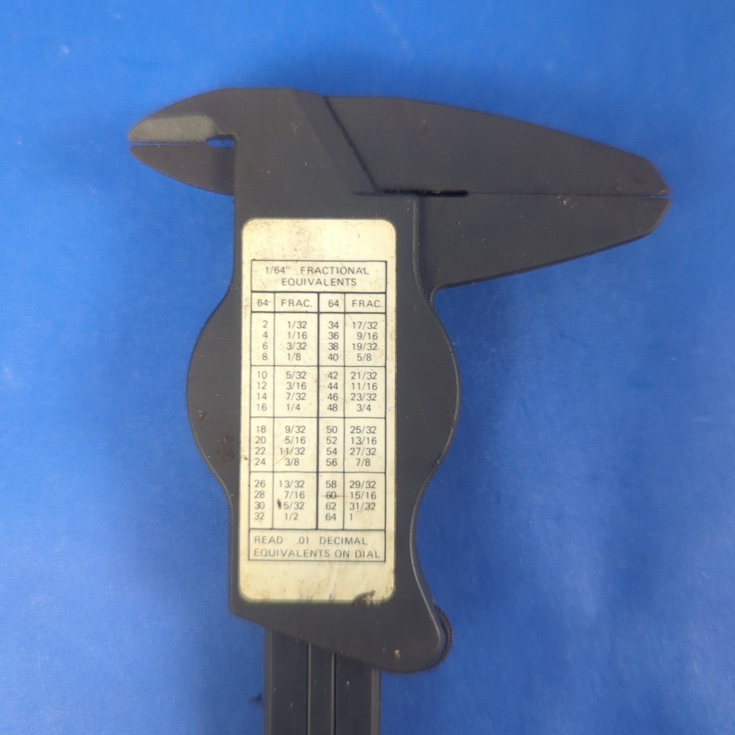 General Tools No. 142 6” 6 Inch Dial Caliper