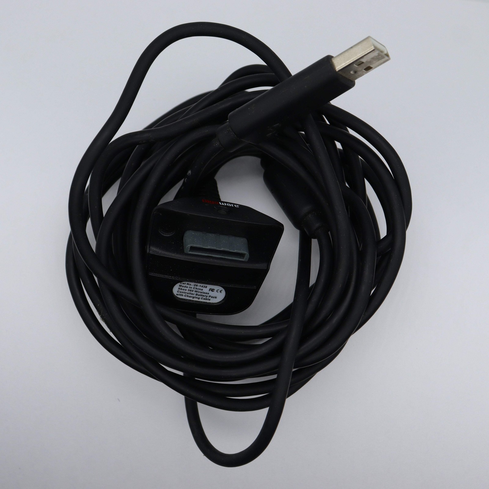 Black Play and Charge Kit - Xbox 360 Accessory Only Tested