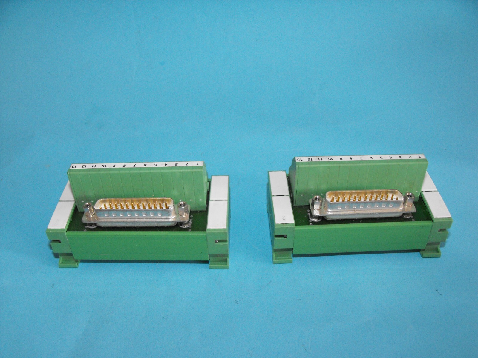 Phoenix Contact D25SUB/S/ZFKDS.D-Sub Interface Module 2293637.(LOT2PCS).USED