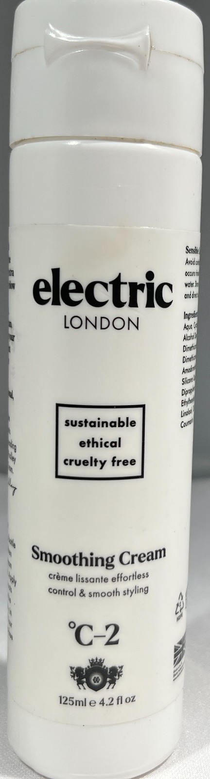 Electric London Smoothing Cream C-2, 4.2 oz.