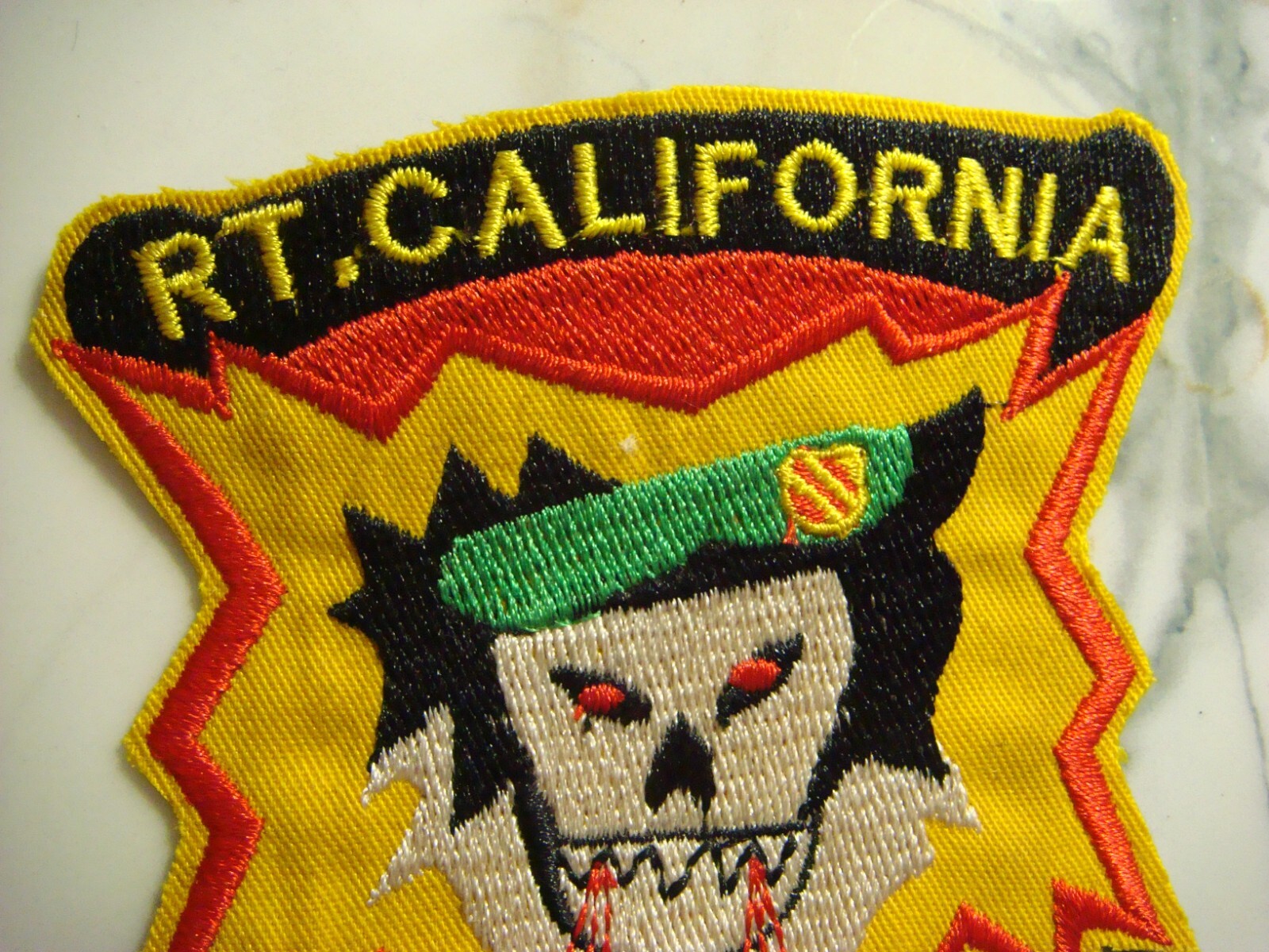US 5th SF Grp MACV SOG RT CALIFORNIA CCC, VIETNAM WAR PATCH