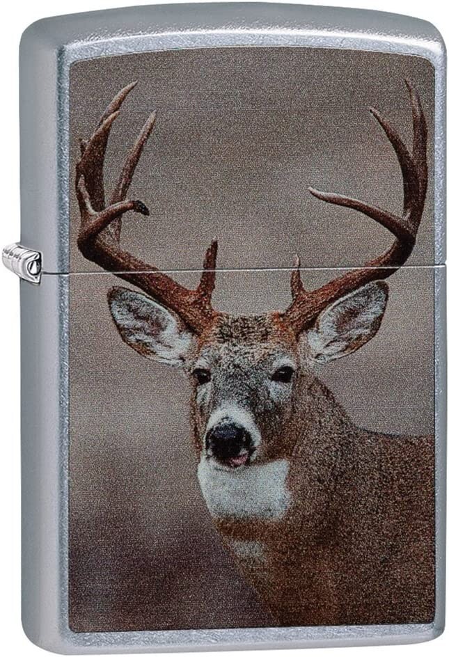 Zippo Deer Street Chrome 29081