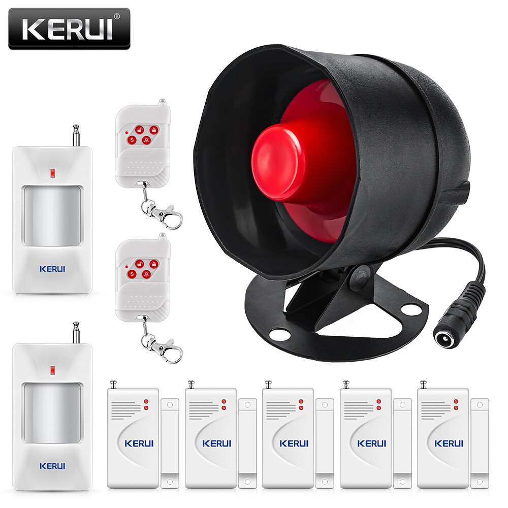 Wireless Home Alarm System Standalone Security Garage Door Window Sensor Detect