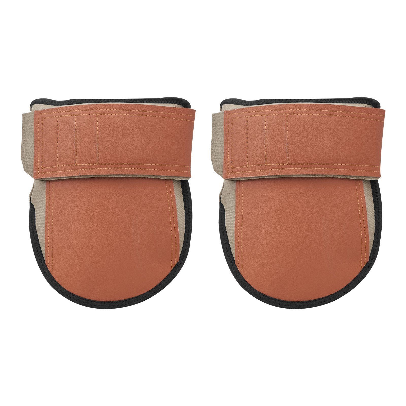 Knee Pads for Work, Durable Leather Construction Pads, Machine Washable Wo