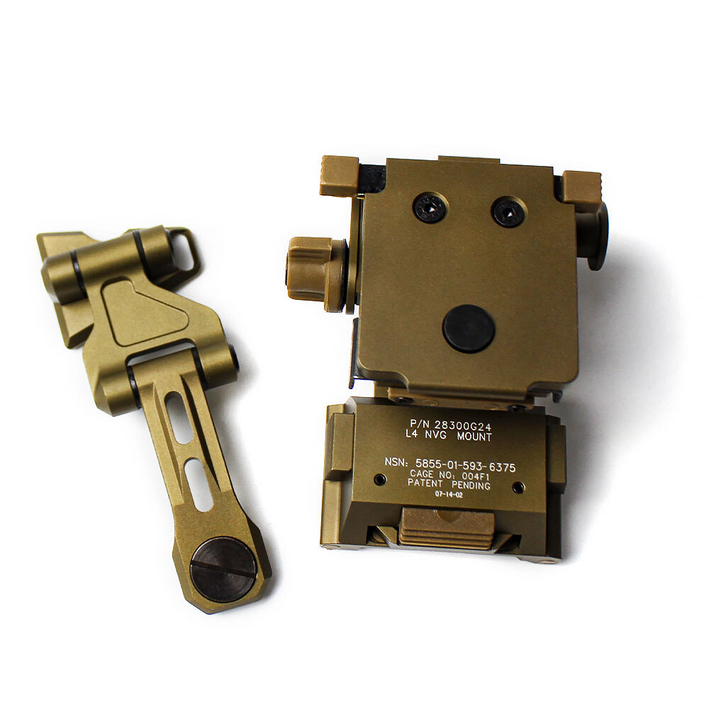 SOTAC Metal L4G24 NVG Breakaway Mount With J Arm For PVS14 Night Vision Goggles
