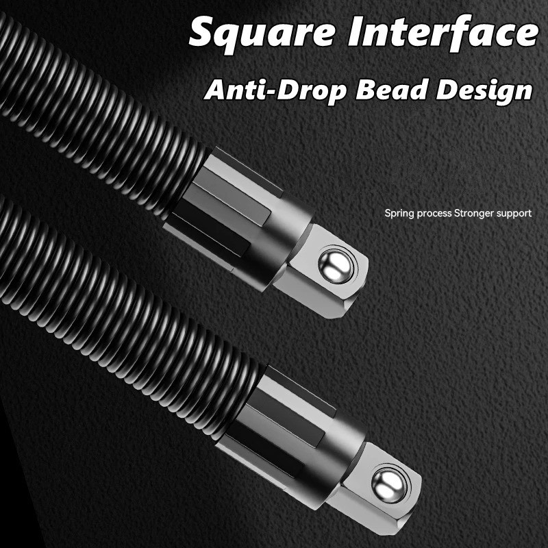 Heavy-Duty Torque Socket Ratchet Spanners,1/2 Flexible Shaft Extension Extender