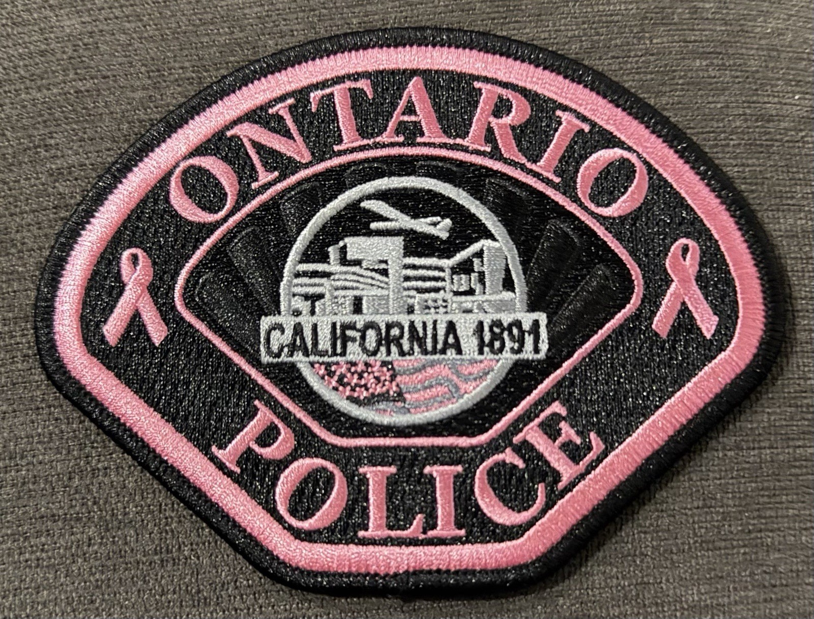 California Pink (Cancer Awareness) Ontario Police Department.