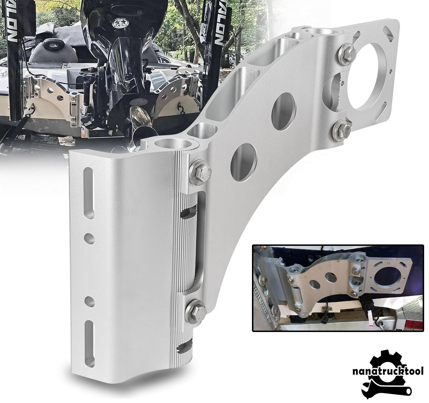 Talon Side Mounted Jackplate Adapter Bracket 1810340 For Port/Starboard Mounting