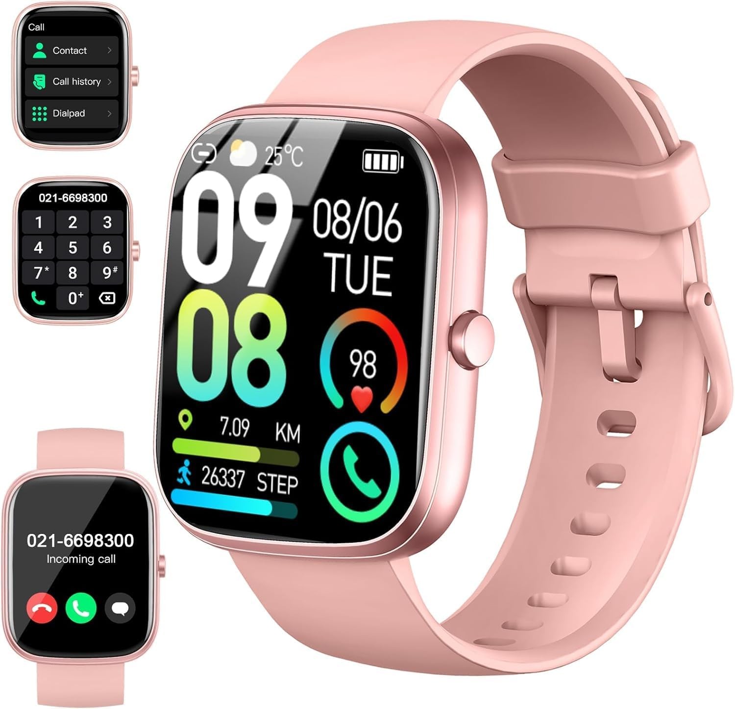 Smart Watch 2026 NEW 1.91" Smartwatch for Men Women(Answer/Make Call),Fitness Wa
