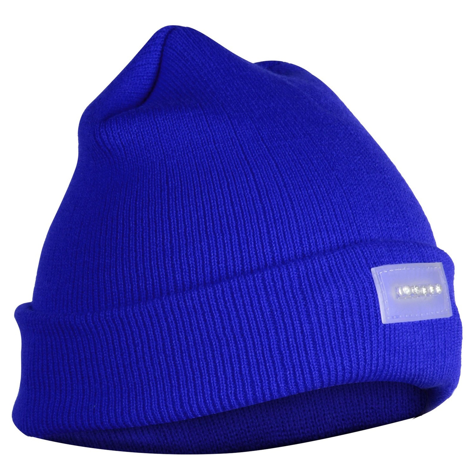 Unisex LED Knit Beanie Winter Hat - Blue