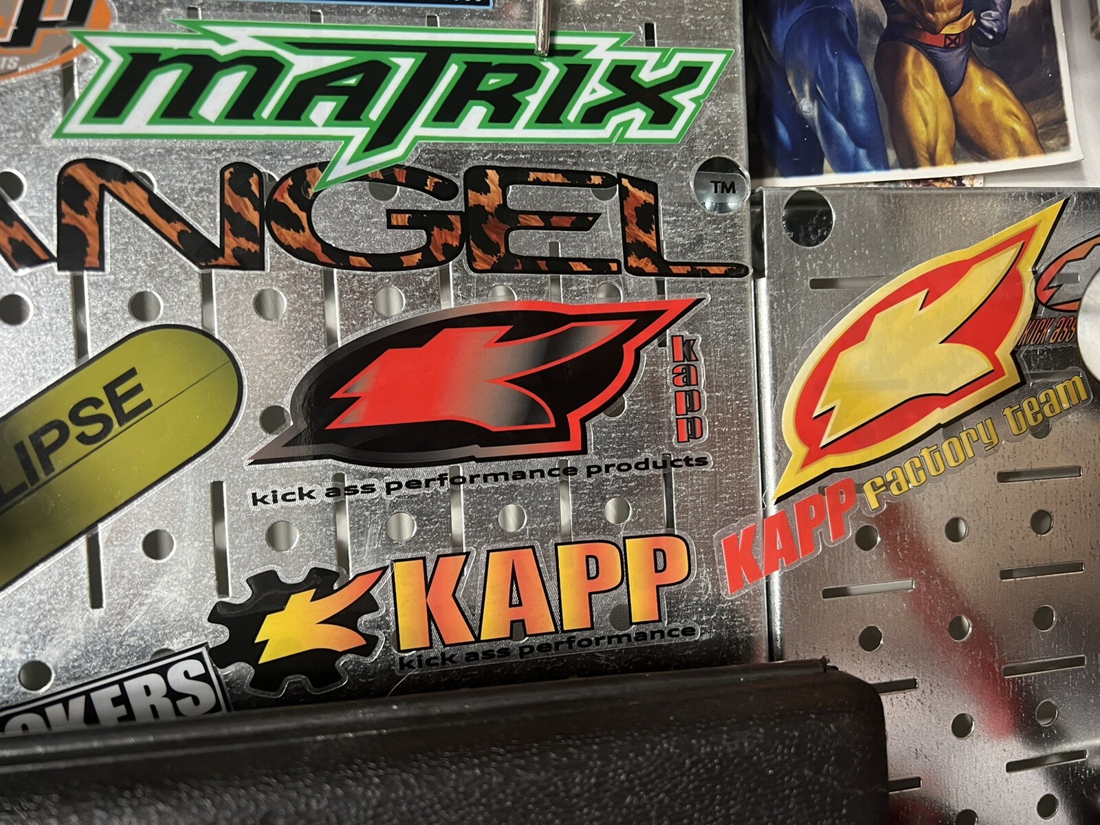 KAPP Cocker Matrix DM3 Paintball Sticker Sheet, New Oldstock