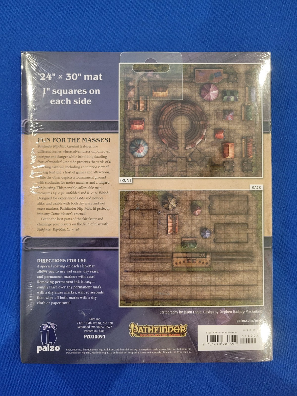 Carnival Flip-Mat (SW) - Pathfinder