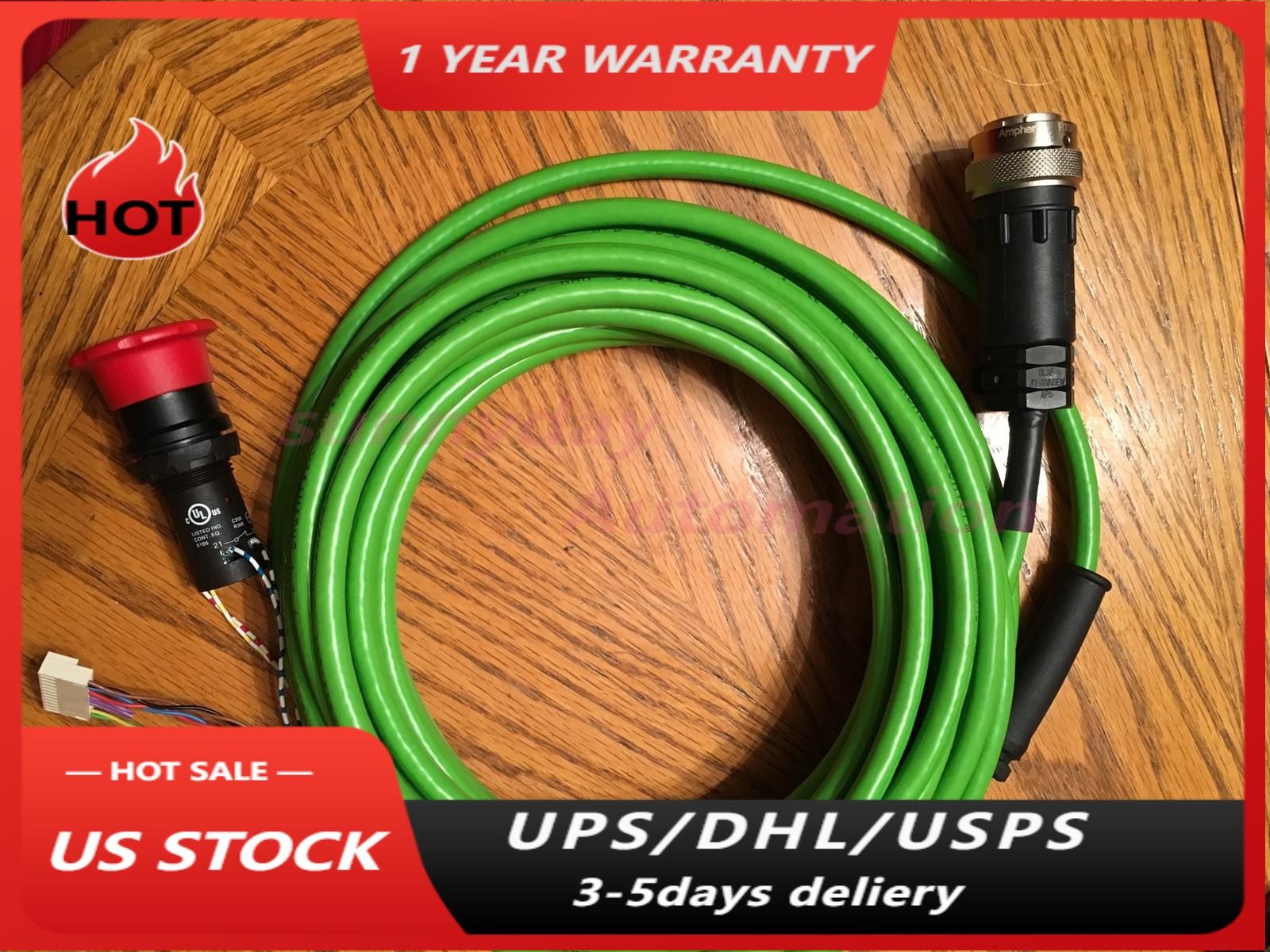 Abb 3hne00188-1 Teach Pendant Cable. New. 3hne00313-1 Pendant US Free TAX
