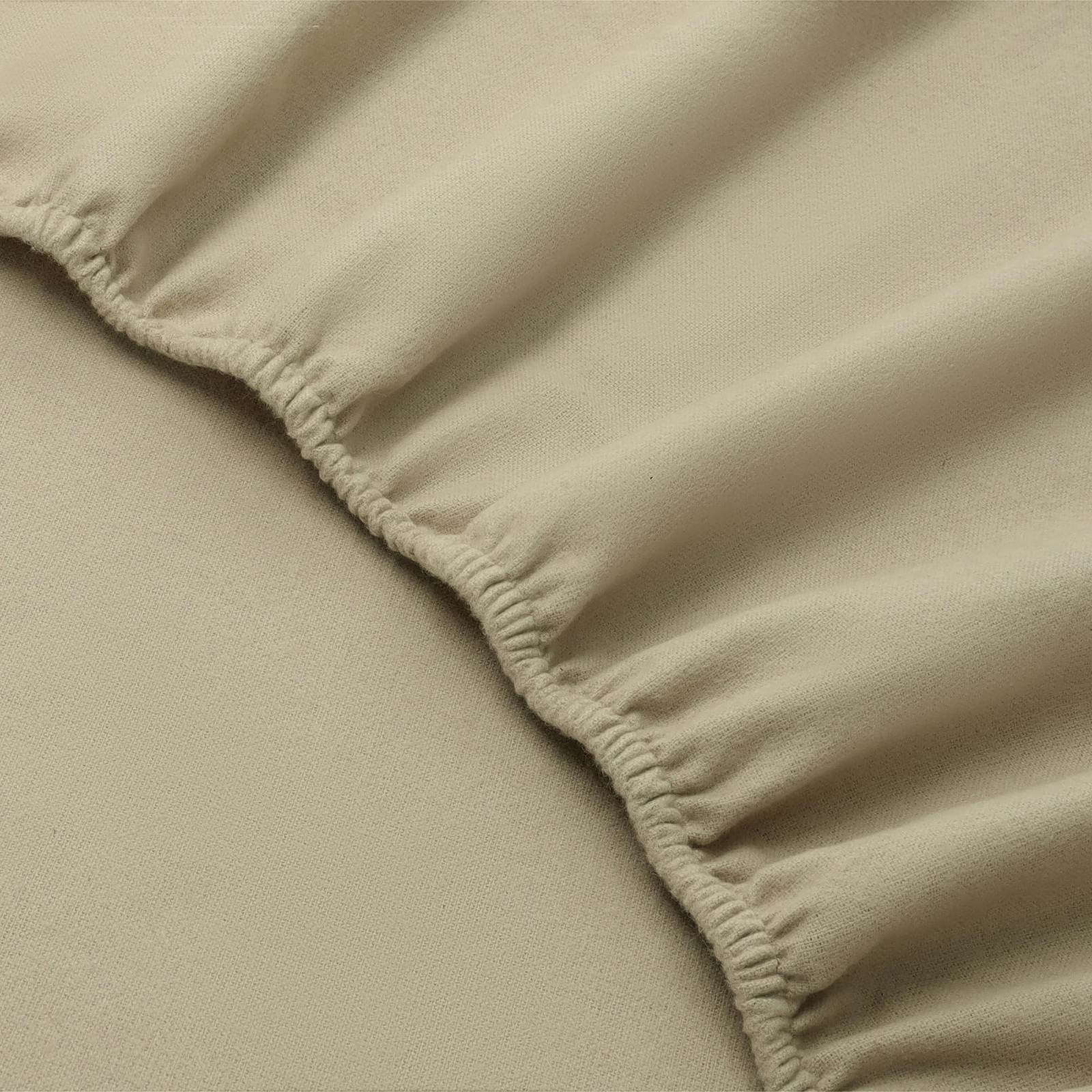 Featherhead 100% Cotton 4PCs Flannel Sheet Set | Double-Brushed for Extra Sof...
