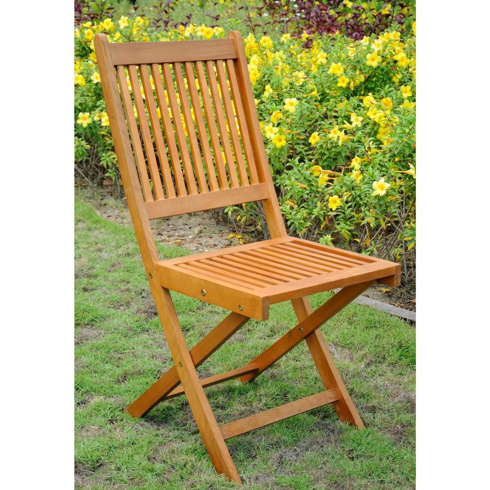 Royal Tahiti Set of 2 Outdoor Folding Garden Chair