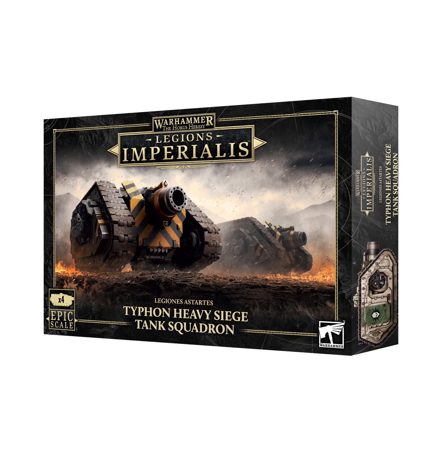 Legions Imperialis: Typhon Heavy Siege Tank Squadron Warhammer