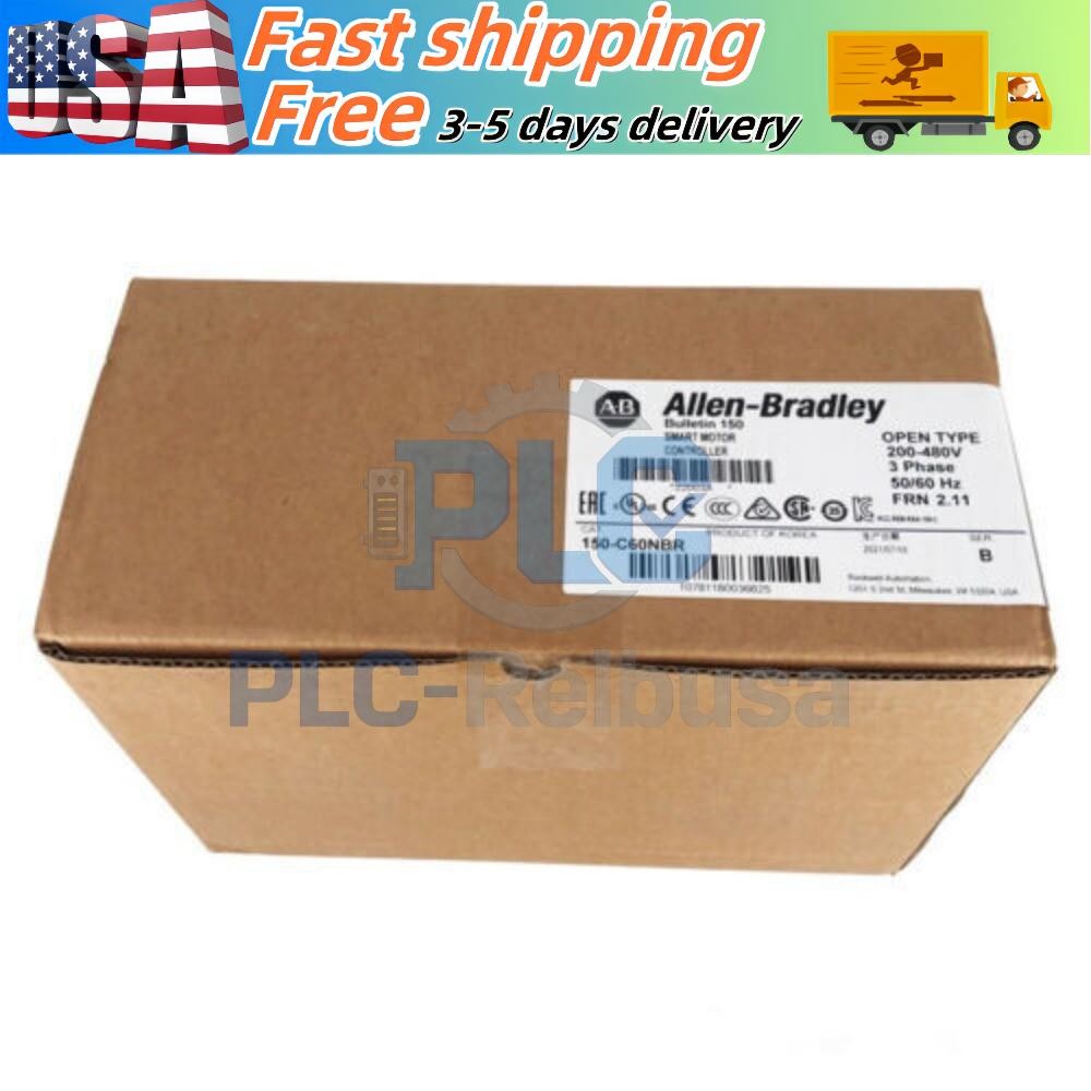 AB SMC Smart Motor Controller 150-C60NBR Sealed In Stock 150C60NBR US Free Tax