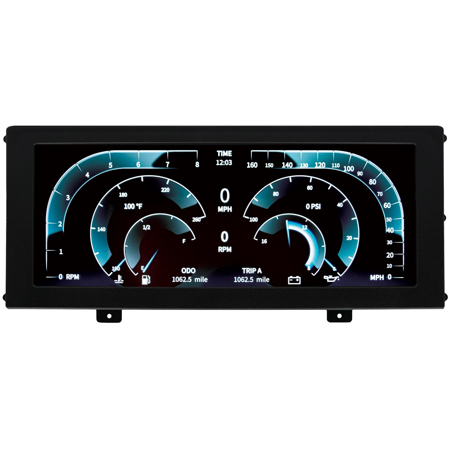 AUTOMETER InVision LCD Universal Mount Digital Instrument Dash Panel
