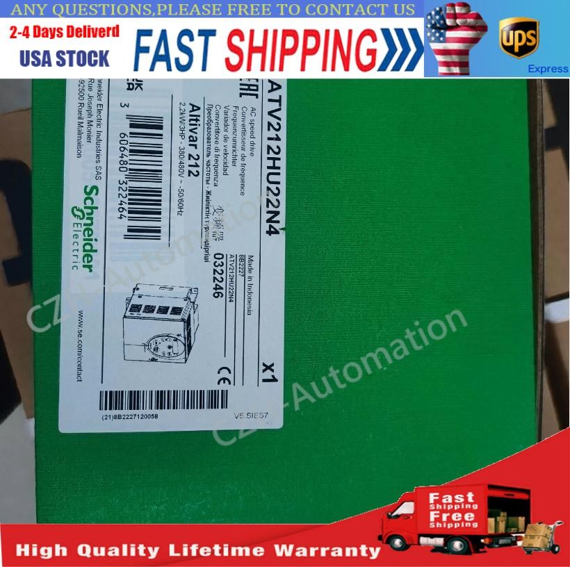 ATV212HU22N4 2.2kw frequency converter ATV212HU22N4 ATV212HU22N4 US Free TAX