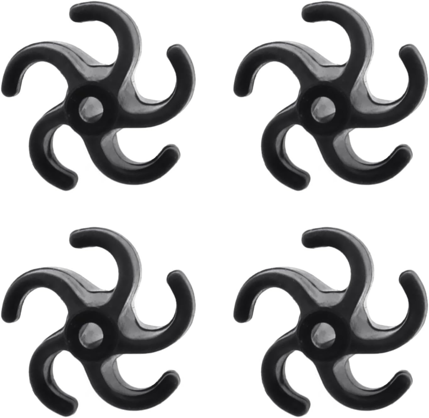 4PCS Rubber Archery Bow String Stabilizer Recurve Compound Bow Bowstring Shock D