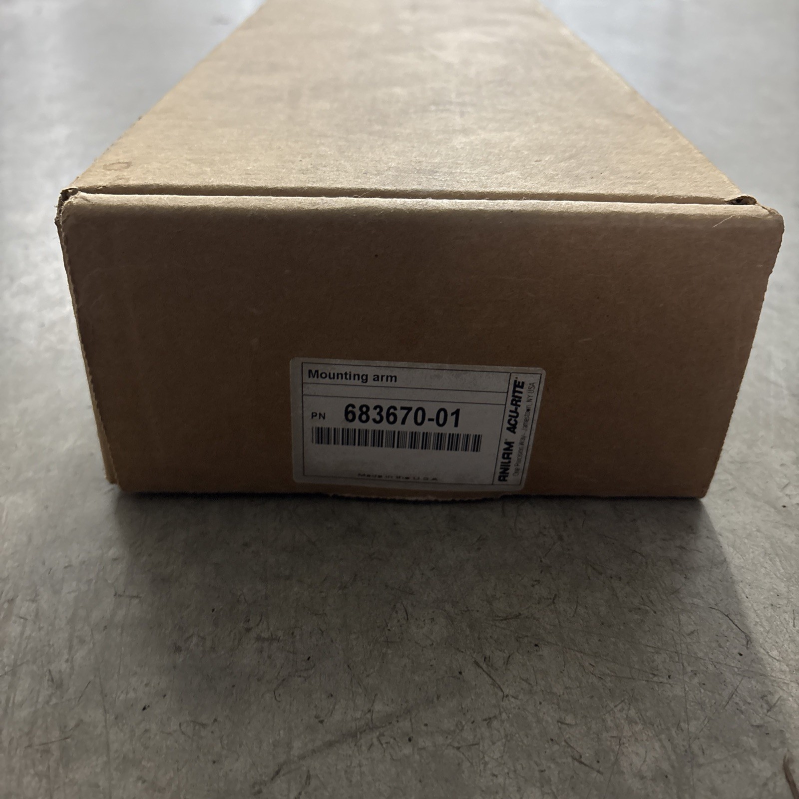 ACU-RITE DRO Display Mounting Arm Bracket Kit PN 683670-01 New NOS