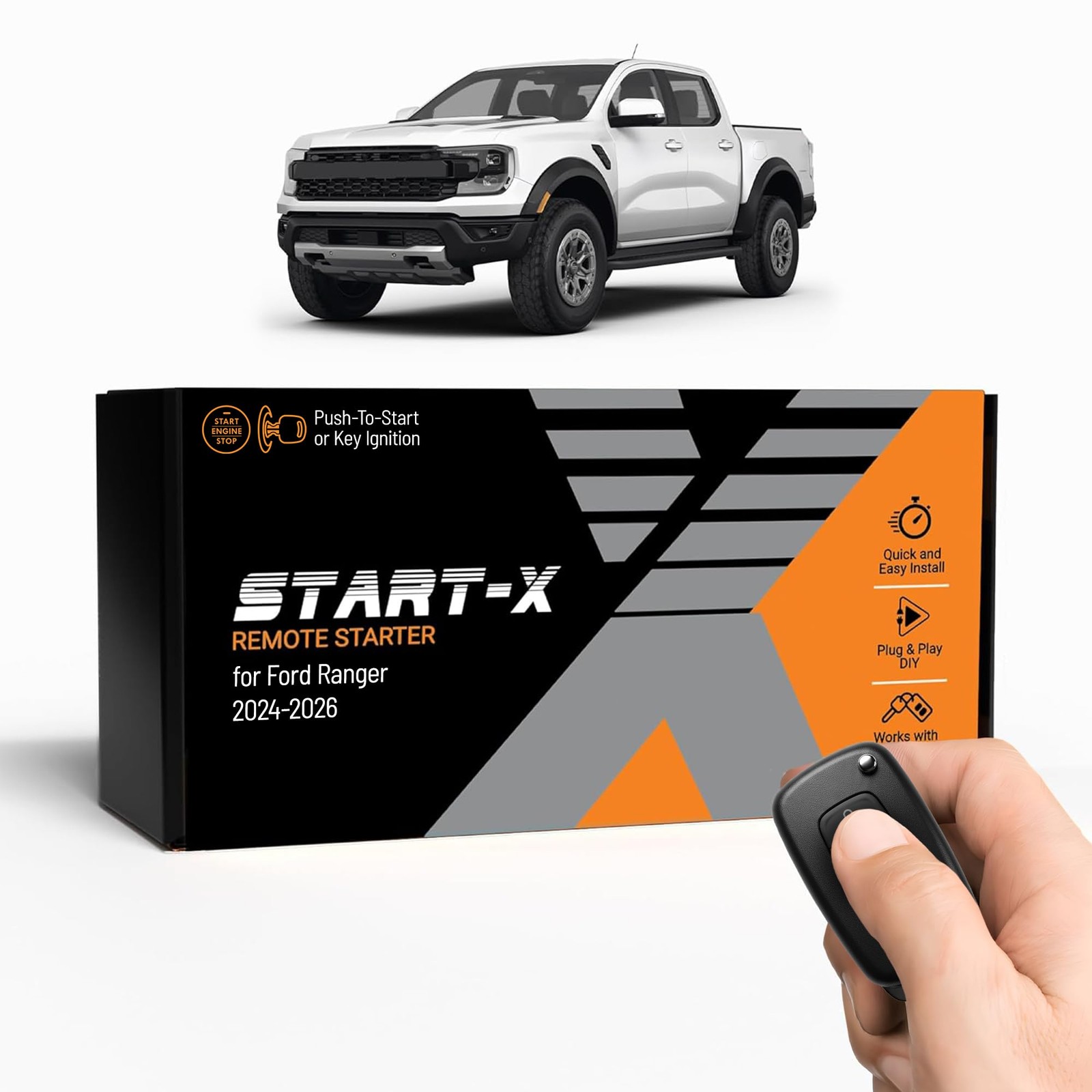 Start-X Remote Starter Kit for Ford Ranger (2024-2026) Trucks with...