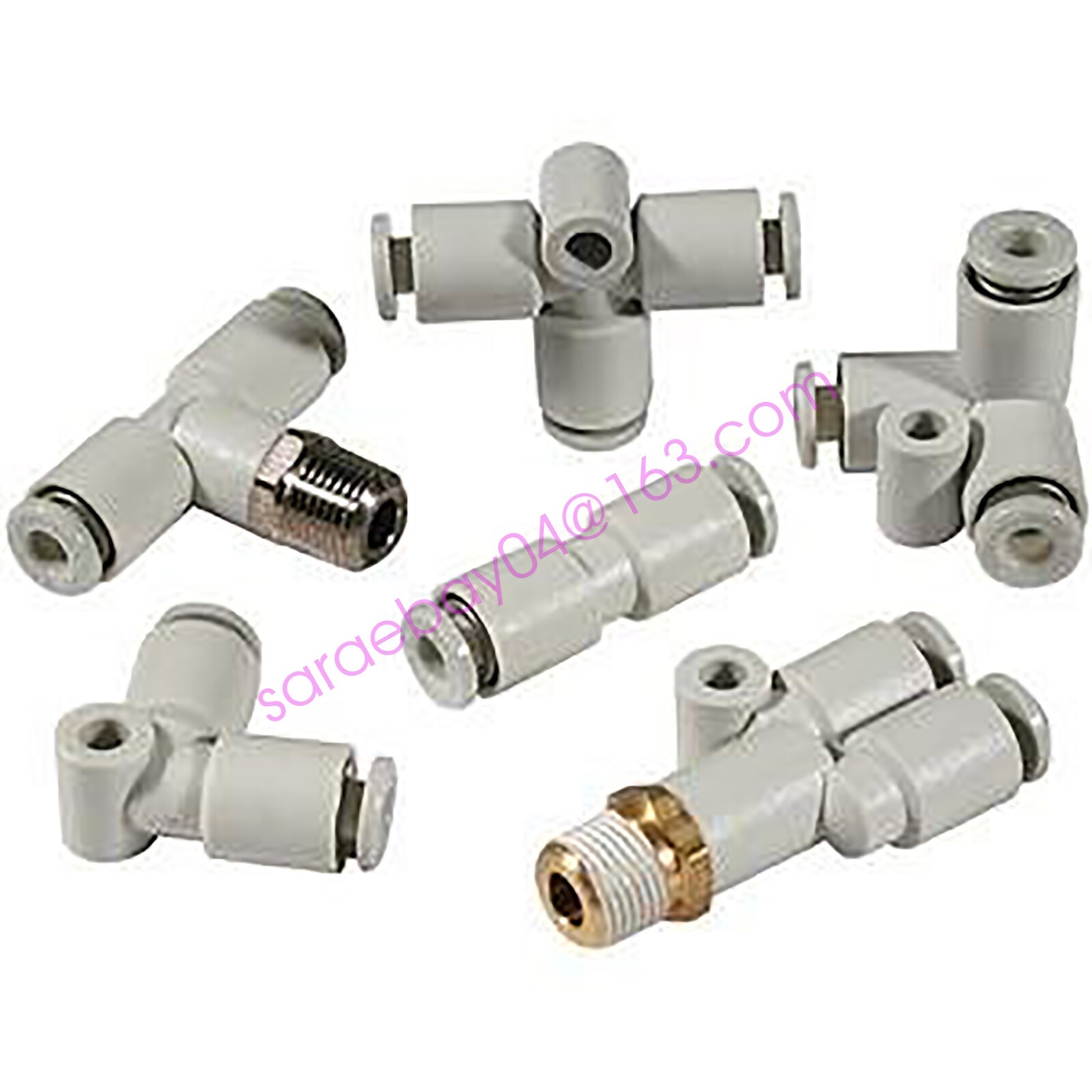 SMC KQ2L08-01S connectors - kq2 fitting family kq2 8mm - fitting 10PCS✦Kd