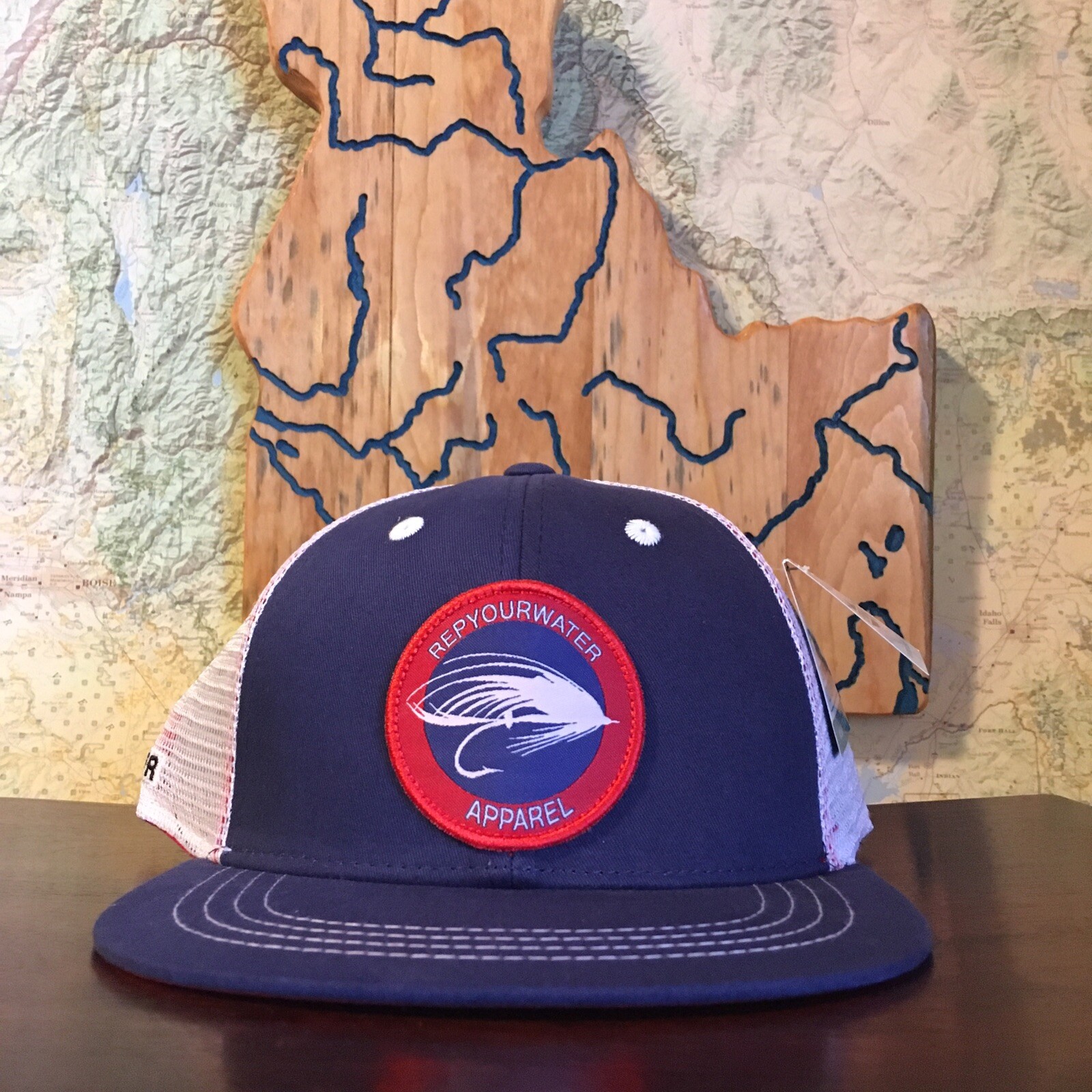 repyourwater apparel trucker hat