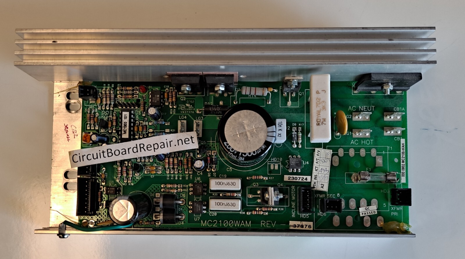 REPAIR SERVICE - MC2100-WAH  - Icon motor control board - 1 year warranty