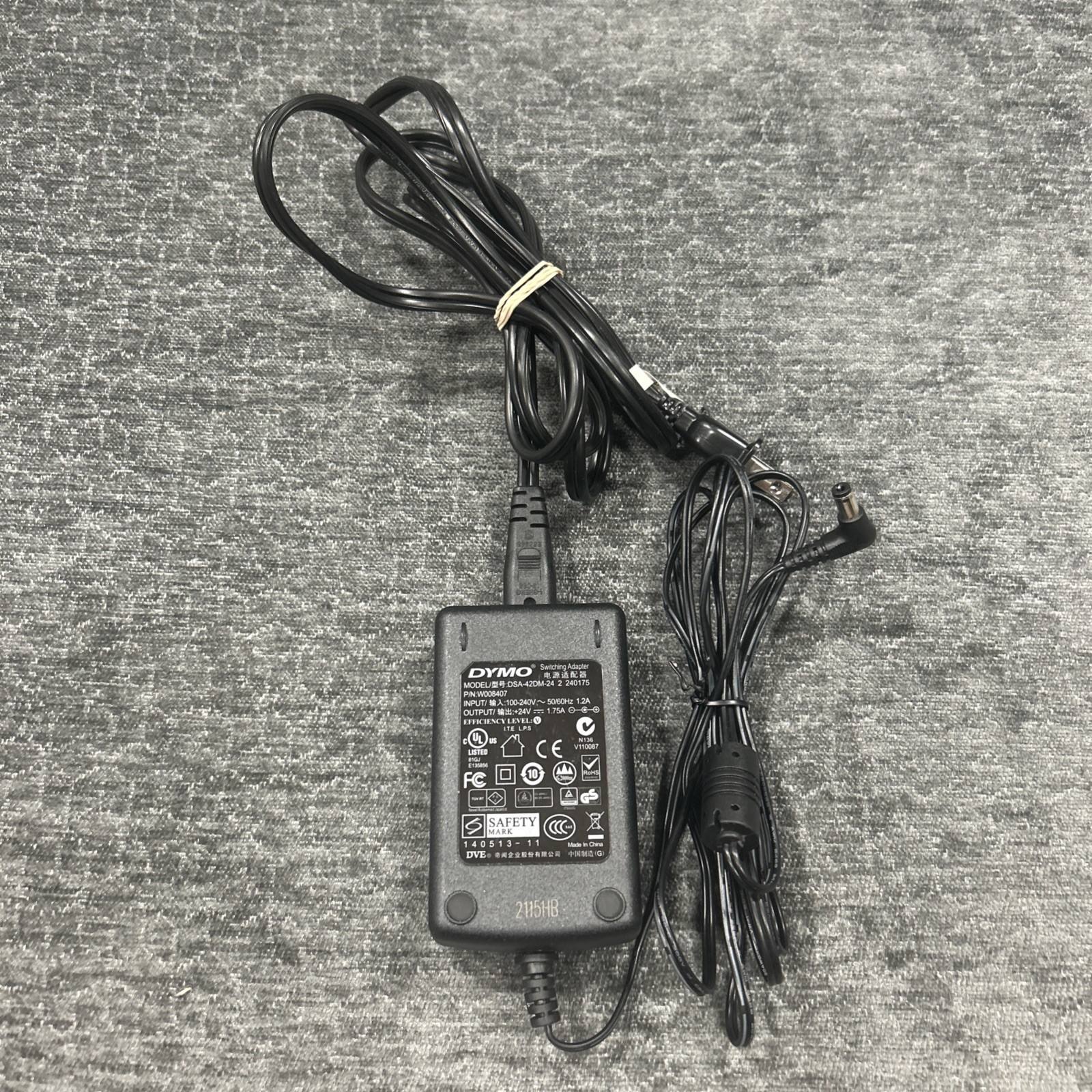 Genuine DYMO AC Adapter for LabelWriter Label Printer 450 Twin Turbo Duo n/PC