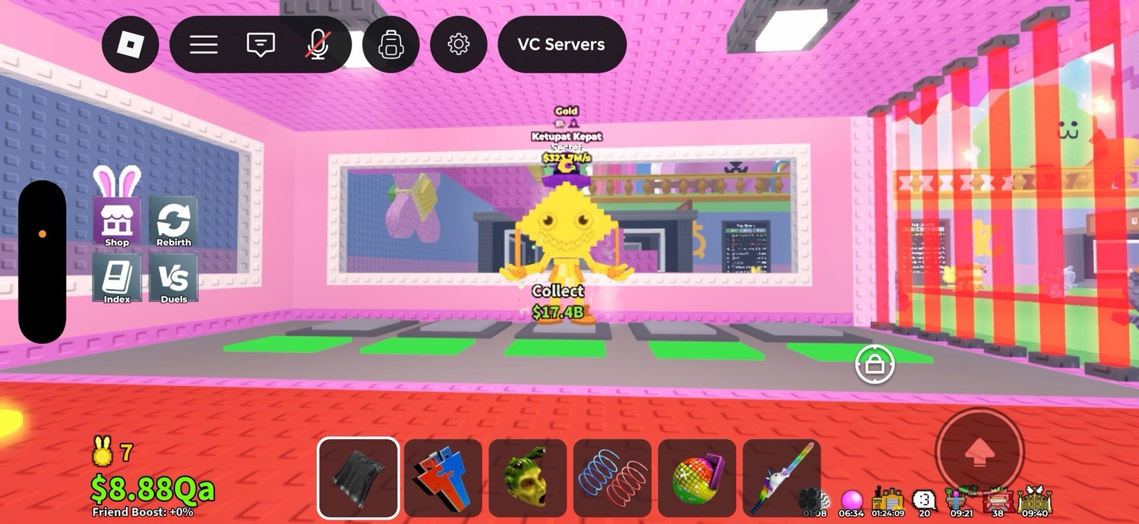 Ketupat Kepat Gold Rare Trait,323.7m Fast Delivery when online,check description