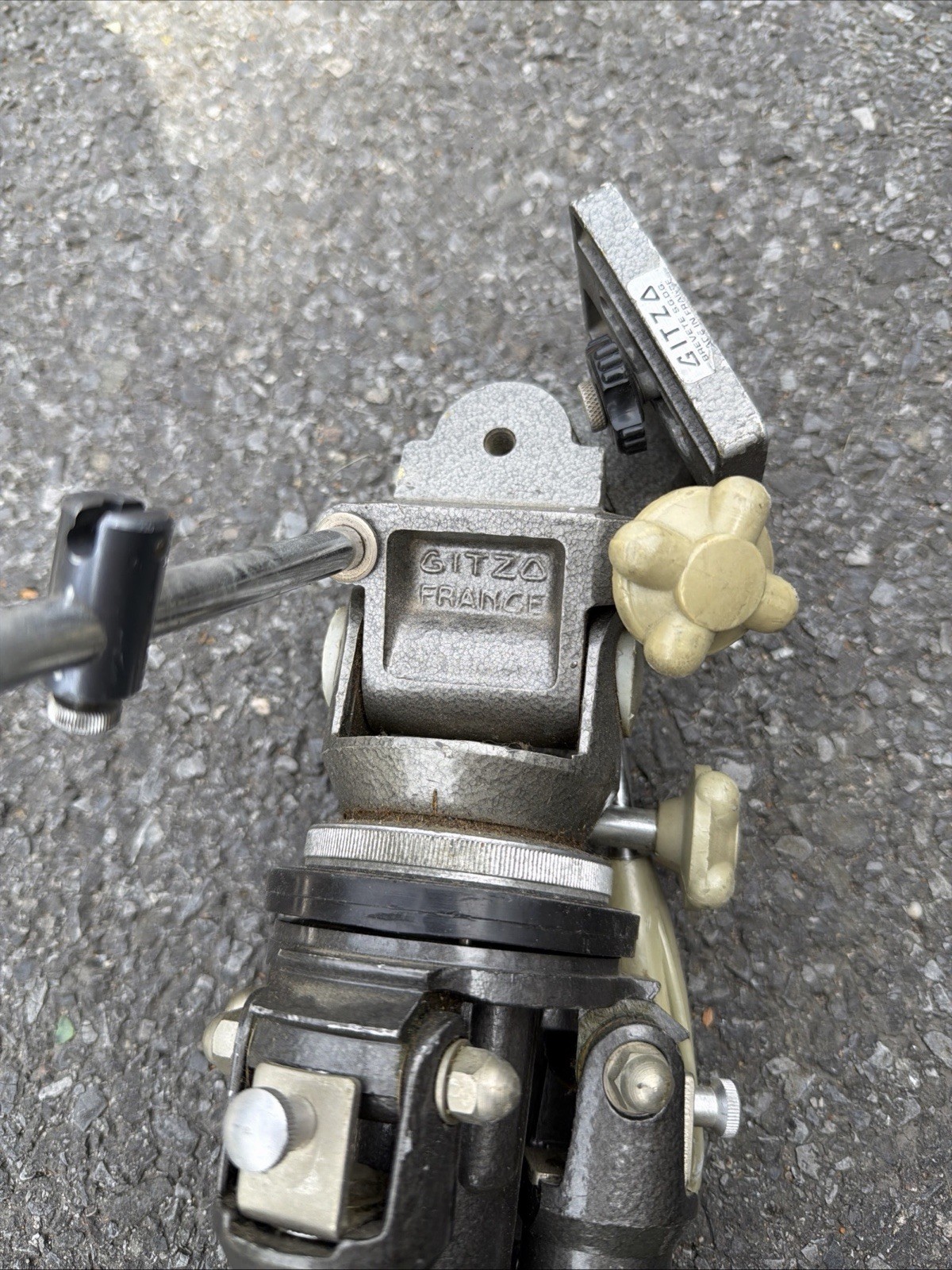 Gitzo Gilux Studex Performance Tripod with R No 3 Head Brevete S.G. D.G France