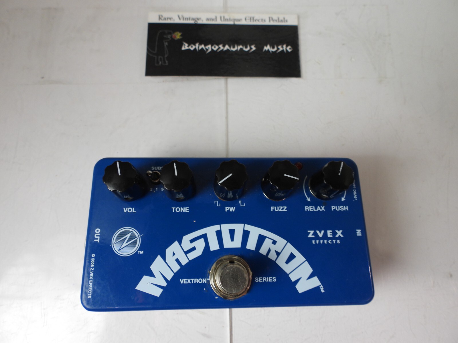 ZVex Mastotron Fuzz Effects Pedal Vexter Series Free USA Shipping