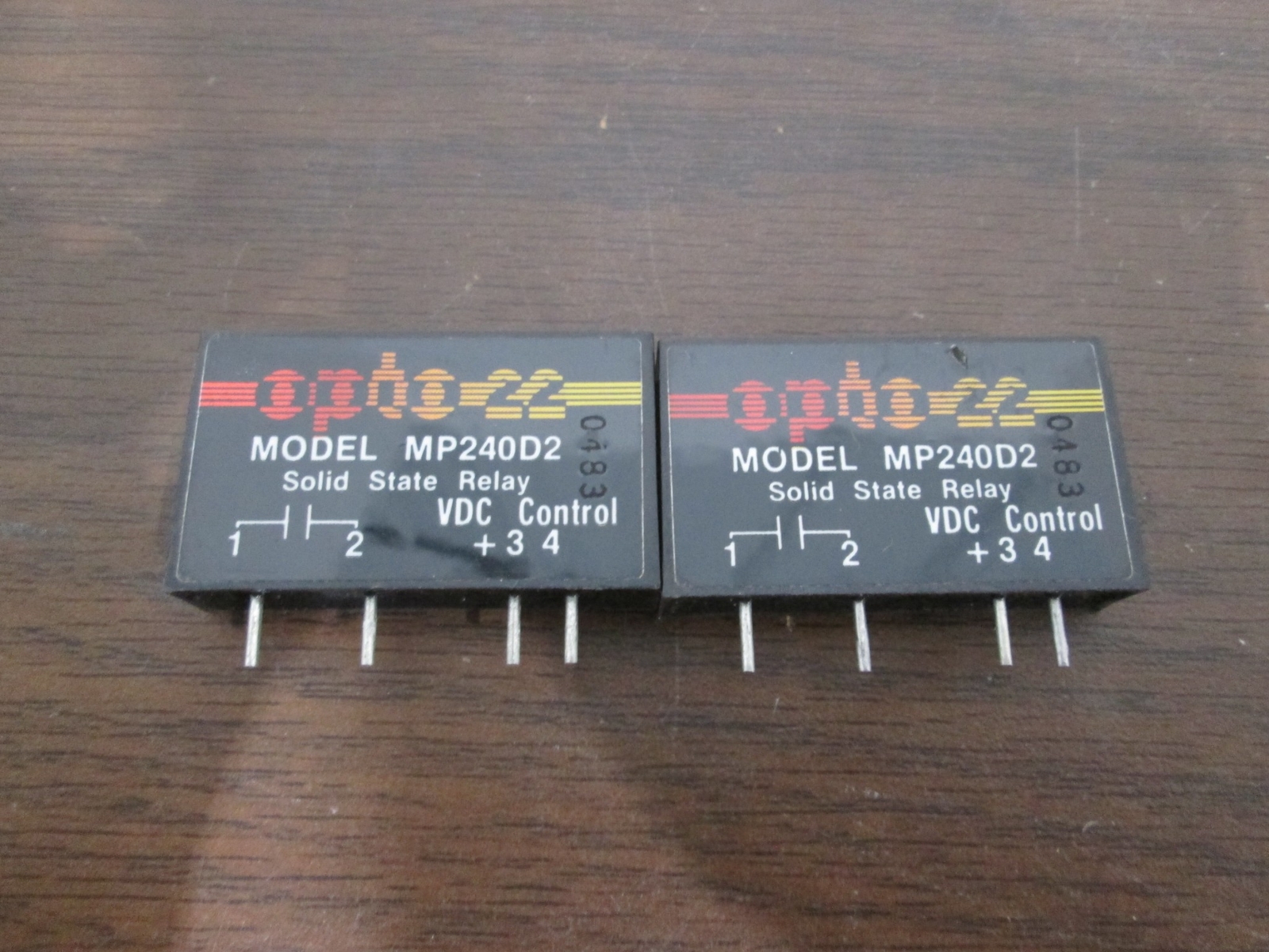 Opto 22, Model MP240D2, Solid State Relay, Used, Lot of 2