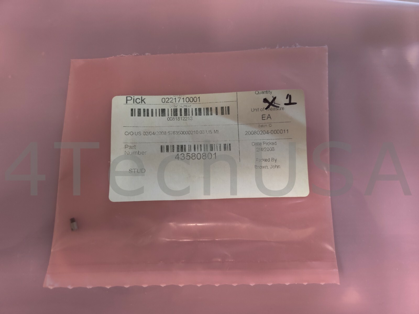 Universal Instruments Stud 43580801