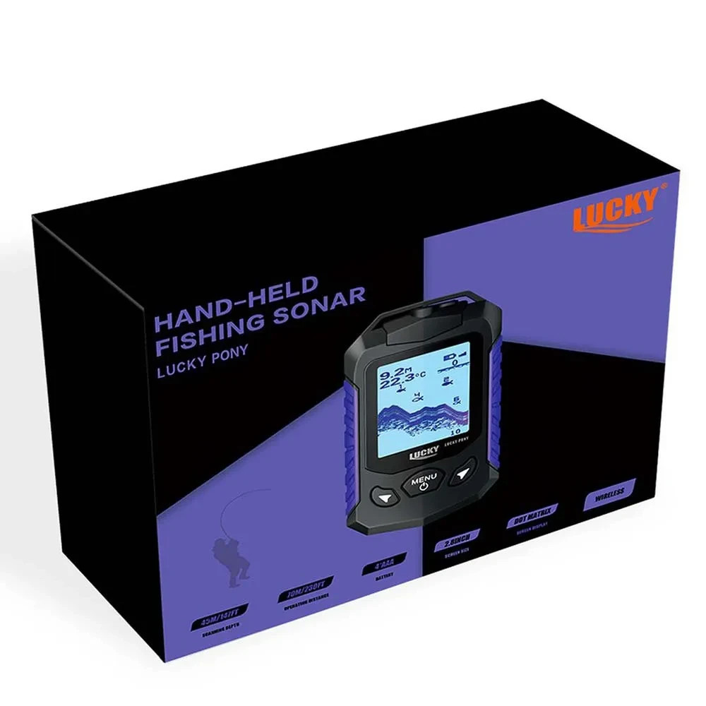 Fish Finder 150m Range, Wireless, Portable Device, Fish, Depth detection, Carp