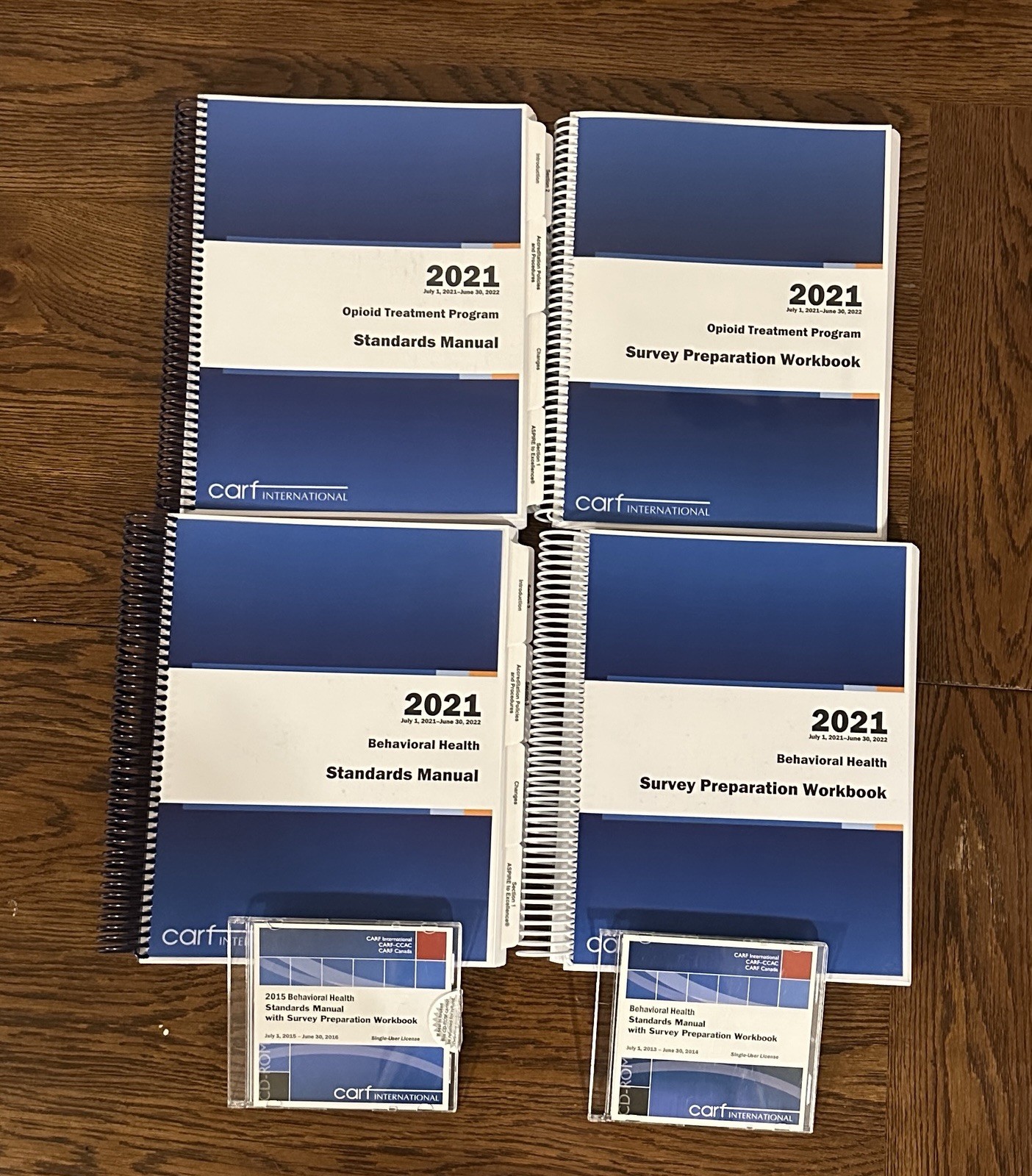 CARF International 2021 Behavioral Health & Opioid Standards Manuals & Workbooks