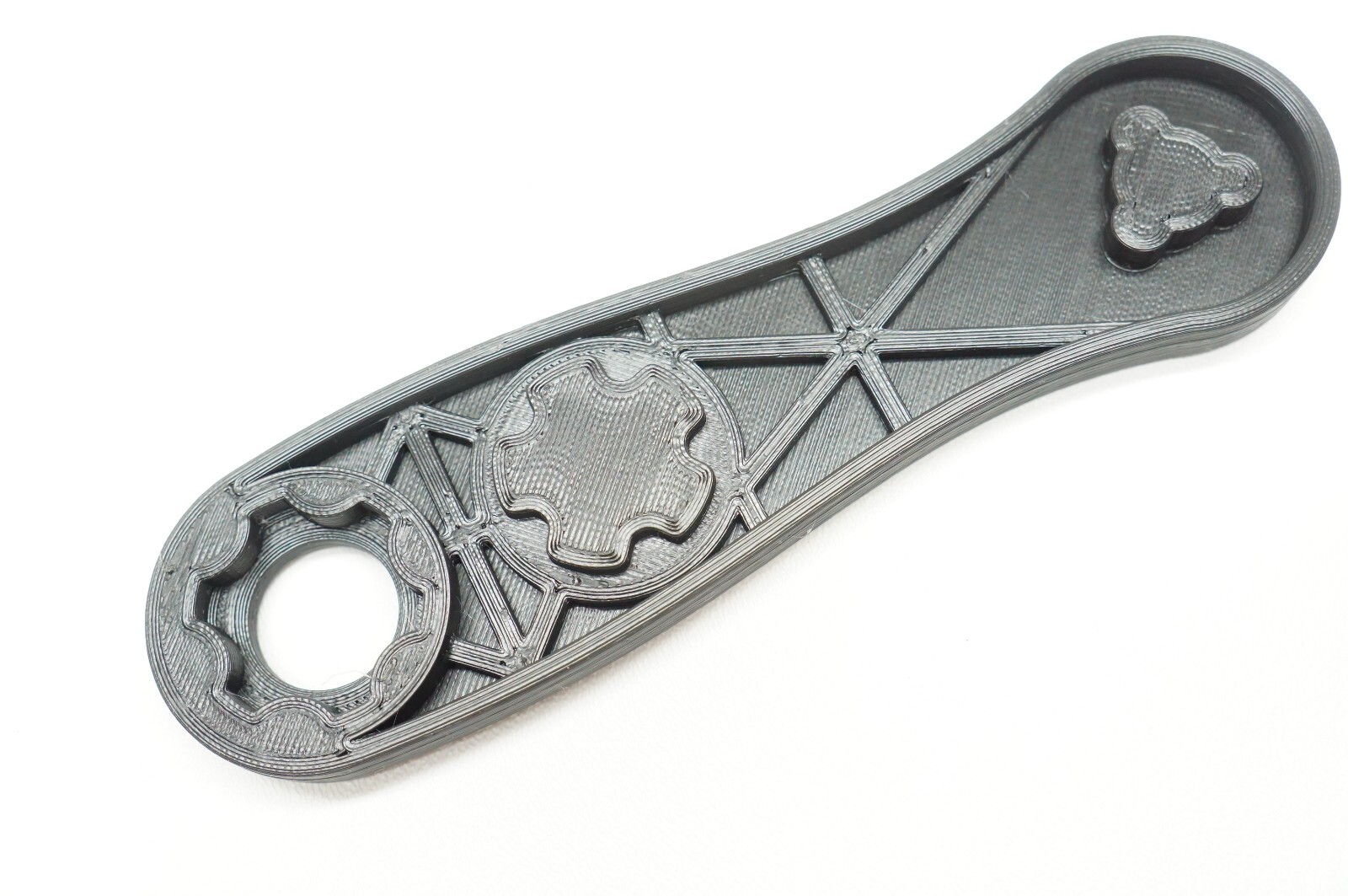 Rugged Obsidian 9 45 suppressor Multi Tool Wrench Front End Cap Piston Tri Lug