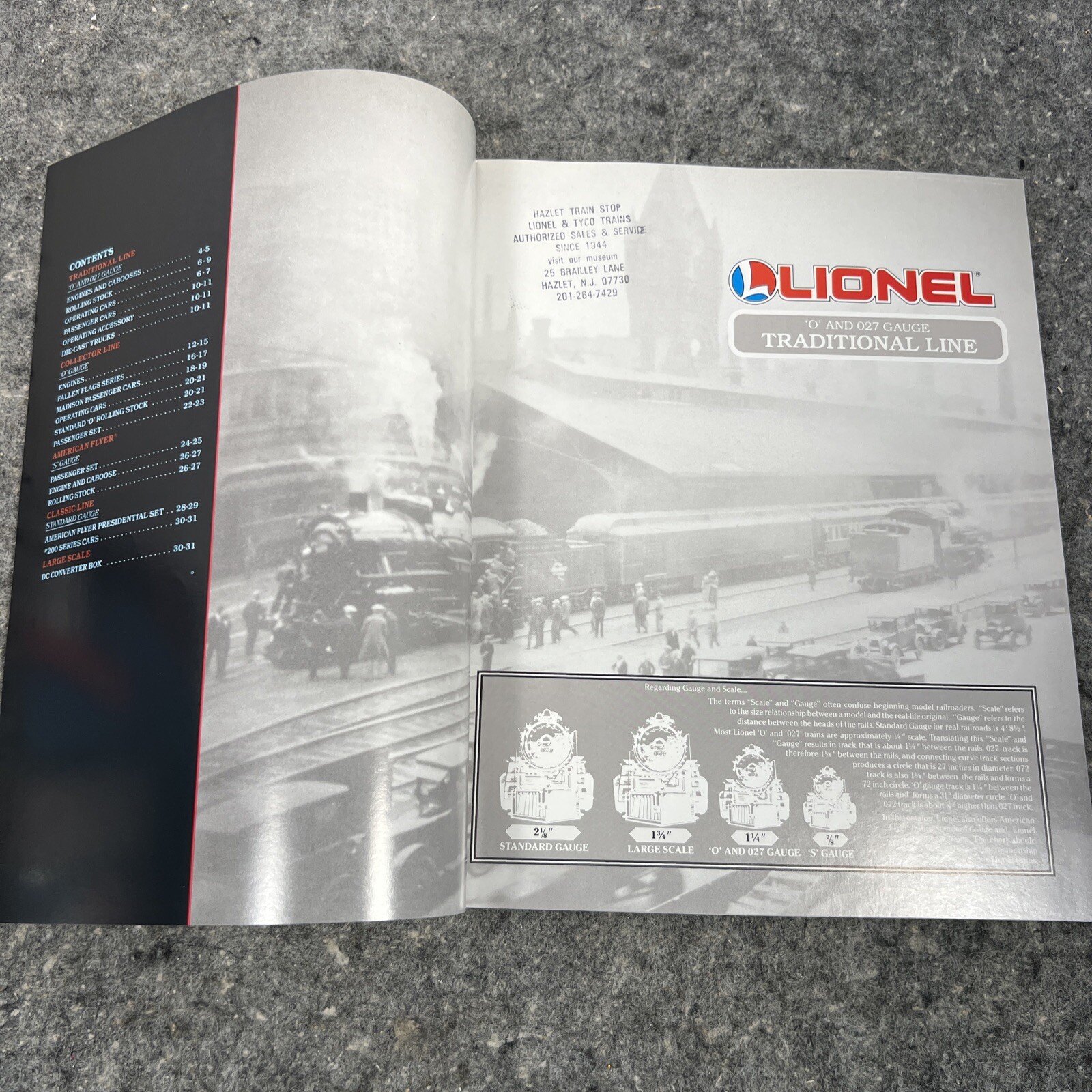 1992 Lionel Trains Catalog Book One
