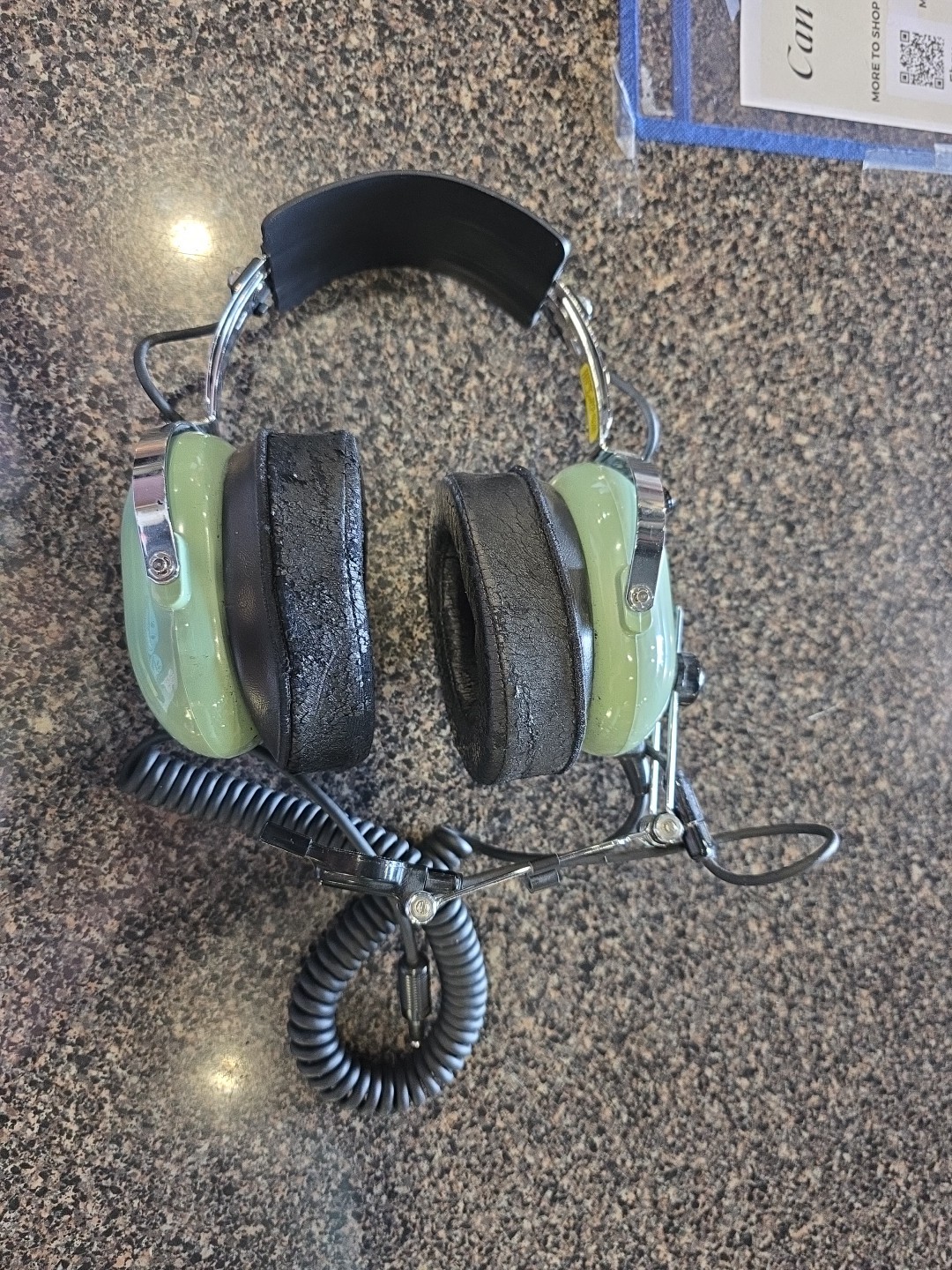 David Clark Aviation Headset w/Mic H10-76 *As-IS*