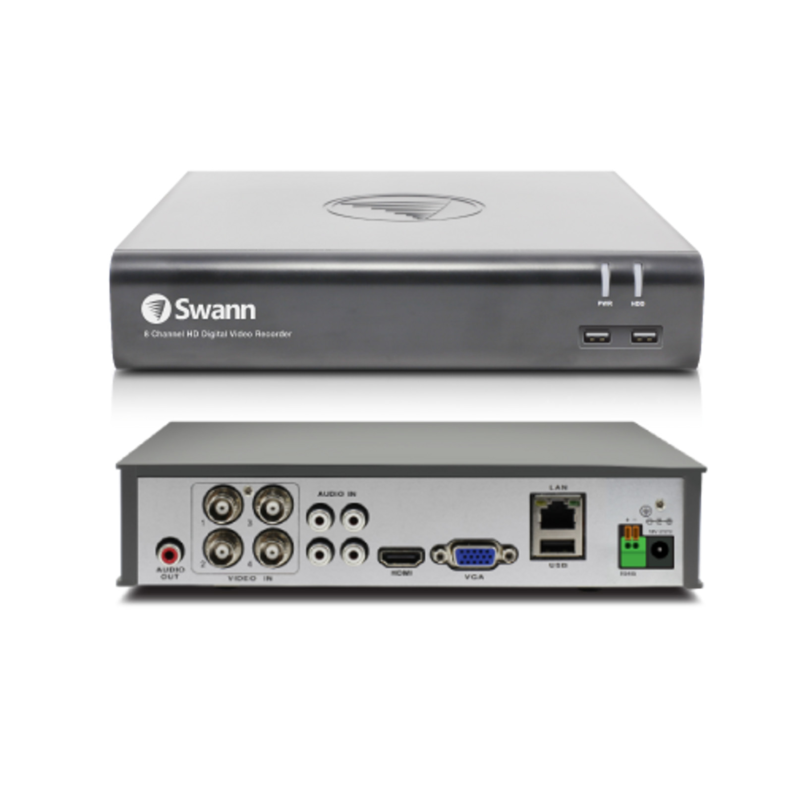 Swann 4580G DVR 44580G 4 Channel Digital Recorder 1080p 1TB Hard Drive
