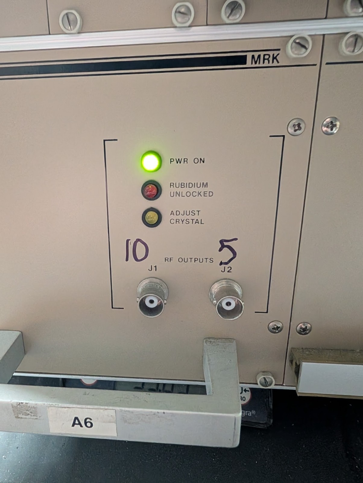 Efratom MFS-286 Dual Rubidium Frequency Standard Atomic Clock 10MHz DOUBLE LOCK