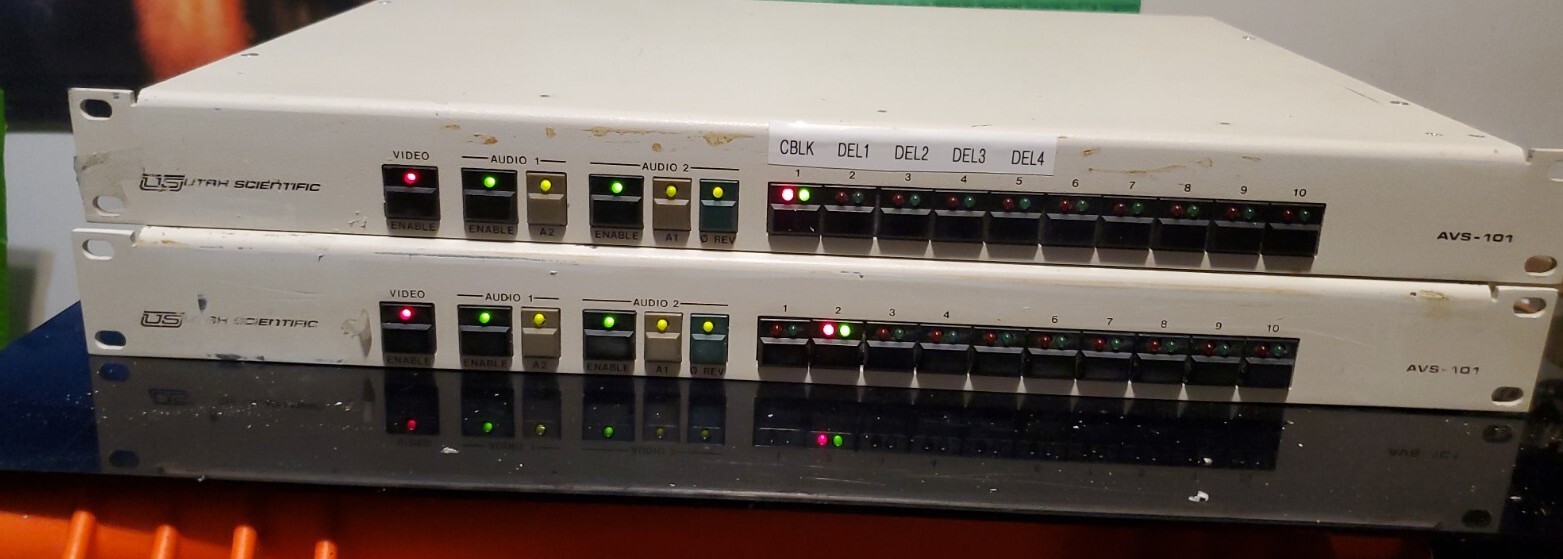Utah Scientific AVS-101 ANALOG VIDEO ROUTER