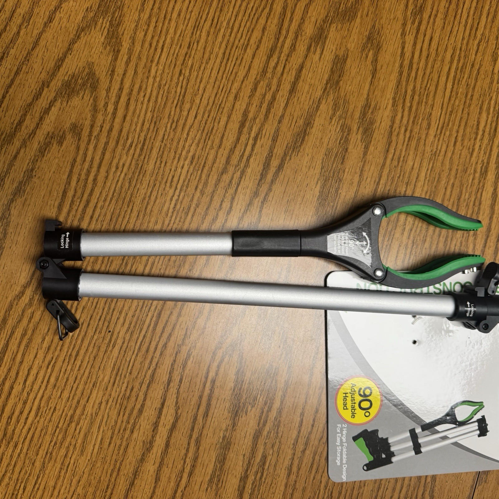 43" Extra Long Grabber Tool, Foldable Grabbers for Elderly Grab It Reaching Tool