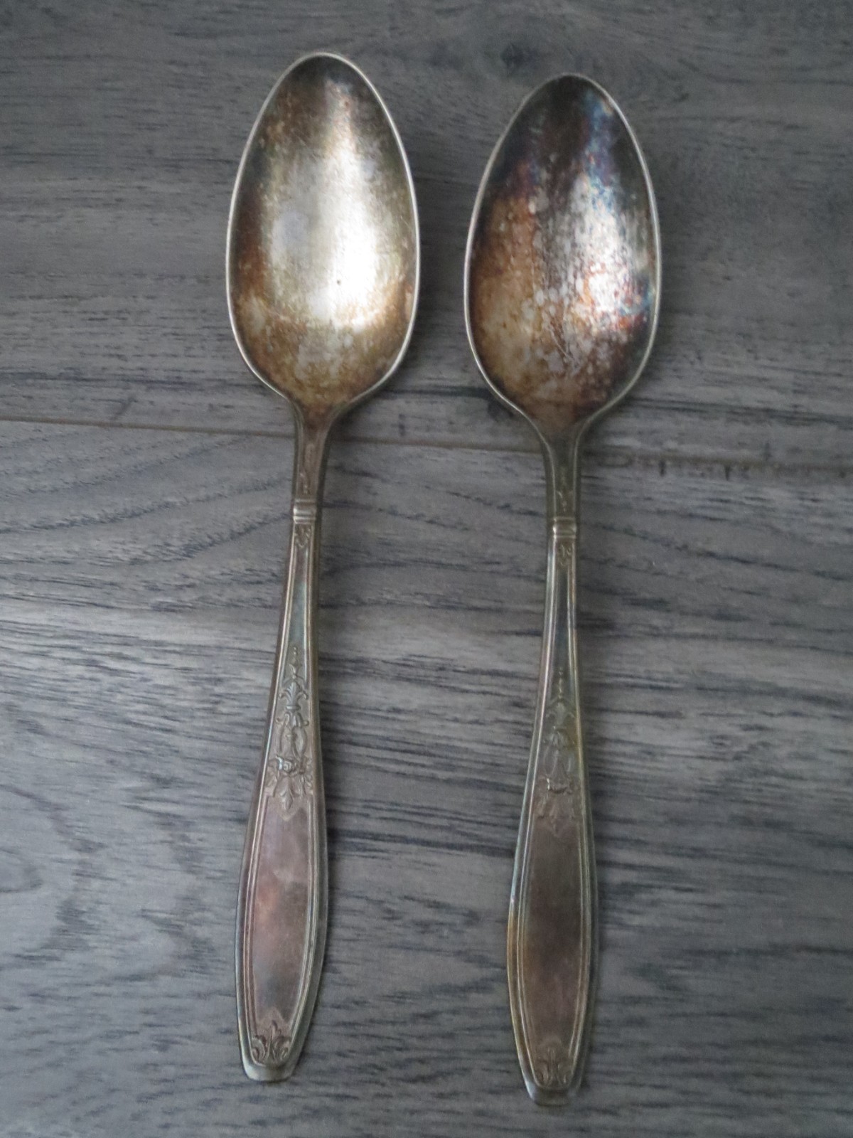 1847 Rogers Bros 2 Serving Spoons