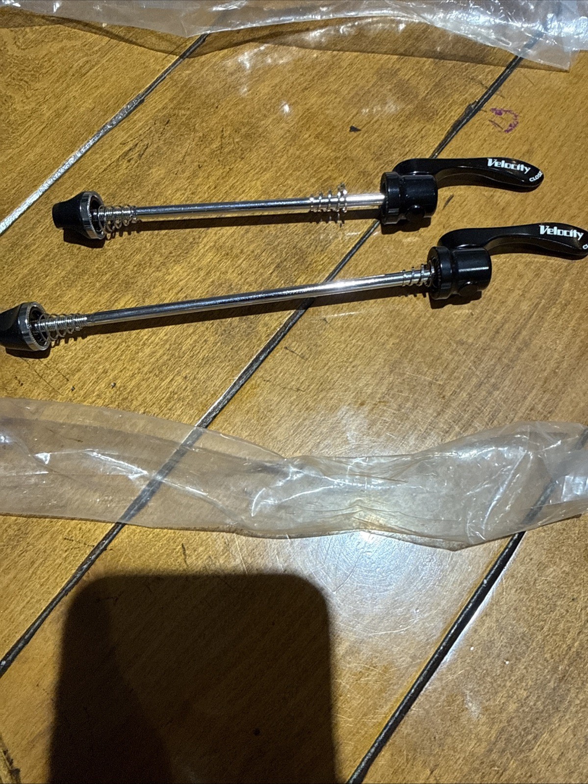 Velocity USA quick release skewer set 100/130 mm - Brand New in Package
