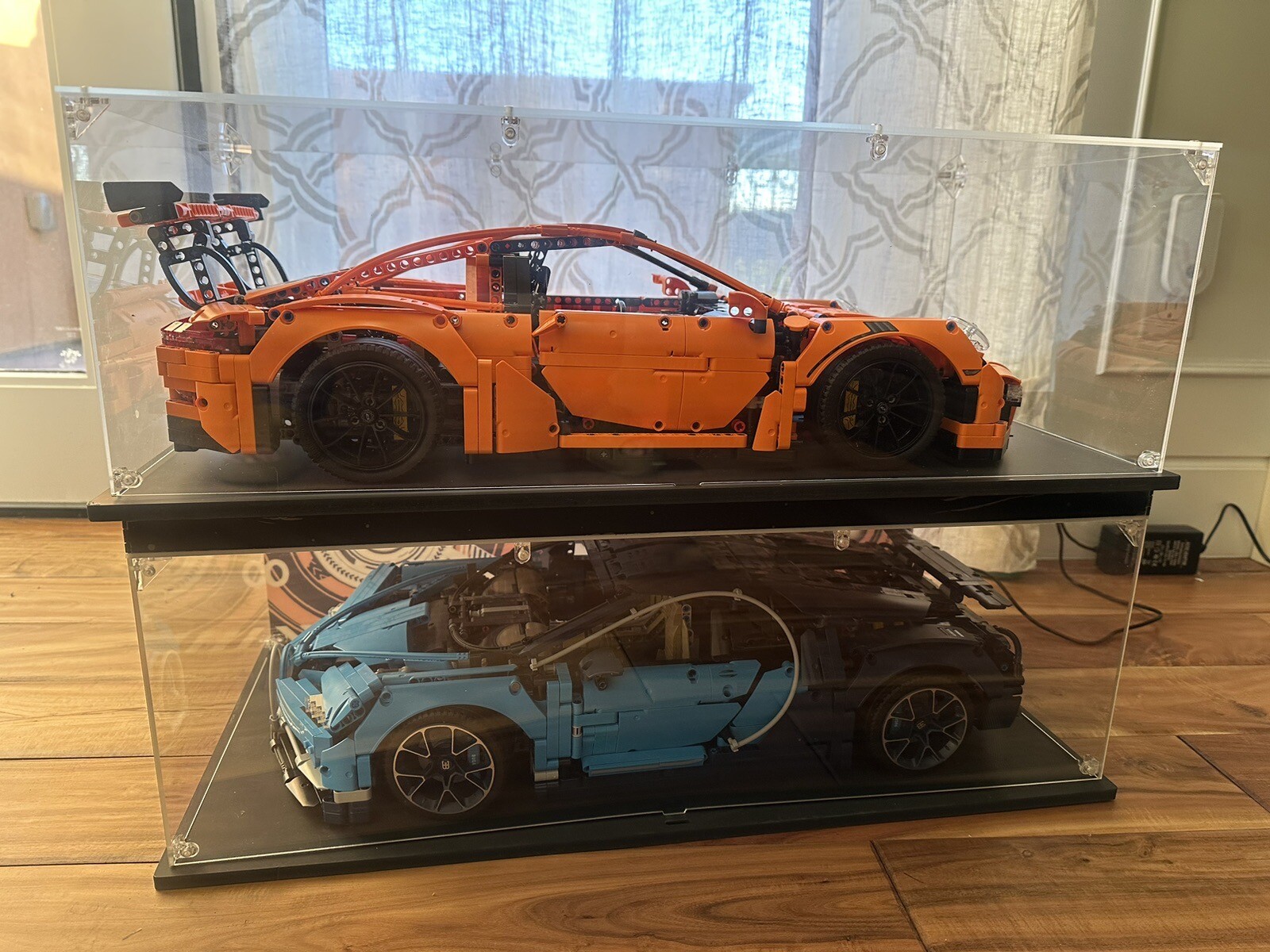 Acrylic Display Case Transparent Show Case Box for LEGO Technic Model Car 1:8