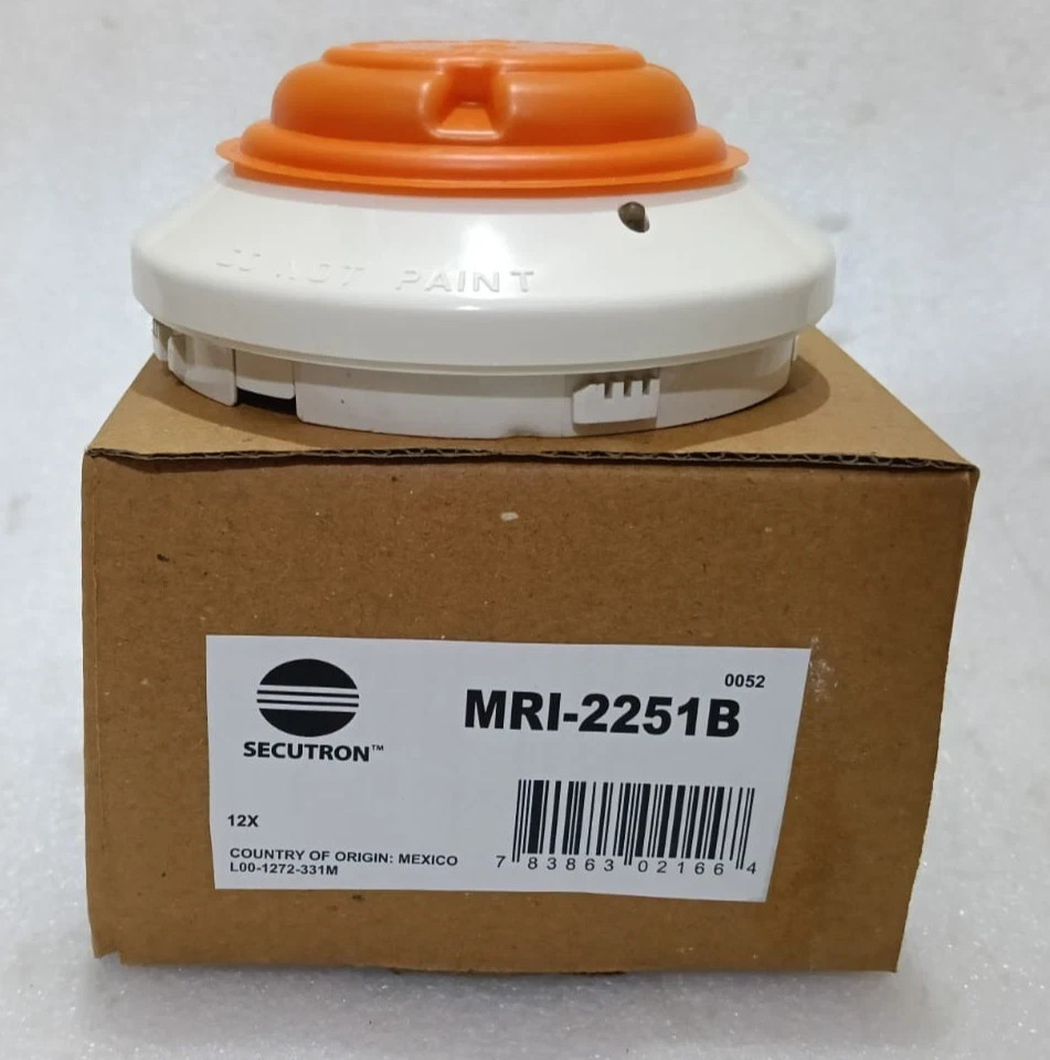SECUTRON MRI-2251B INTELLIGENT PHOTOELECTRONIC SMOKE DETECTOR